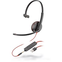 Poly (Plantronics) BLACKWIRE, C3215 USB-A, SINGLE UNIT