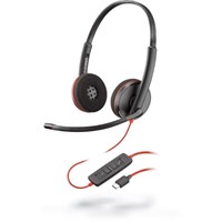 Poly (Plantronics) BLACKWIRE, C3220 USB-C, BLACK