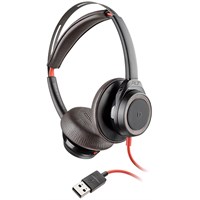 Poly (Plantronics) BLACKWIRE 7225, BW7225, USB-A, BLACK, WW