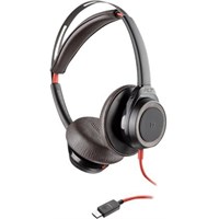 Poly (Plantronics) BLACKWIRE 7225, BW7225, USB-C, BLACK, WW