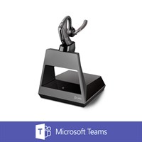 Poly (Plantronics) VOYAGER 5200 OFFICE, 2-WAY BASE, MS TEAMS, USB-A CABLE, EMEA