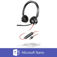 Poly (Plantronics) Blackwire 3320, BW3320-M USB-A (Microsoft Teams Edition)