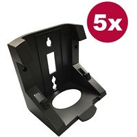 Poly (Polycom) Wallmount Bracket - VVX 101 / 201 (5-Pack)