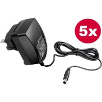 Poly (Polycom) Power Supply - VVX 101 / 201 (5-Pack)