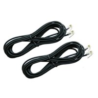 Poly (Polycom) Cable - Two (2) expansion microphone cables, 4.6m/15ft for Trio & SoundStation