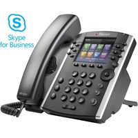 Poly (Polycom) VVX 411 12-line Desktop Phone with Gigabit Ethernet (SfB / Lync edition)