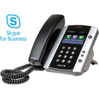 Poly (Polycom) VVX 501 12-line Business Media Desktop Phone (SfB / Lync edition)