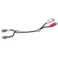 Poly (Polycom) Cable, HDX 9000 adapter for 2 x Phoenix ports to 2 x RCA(F)