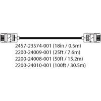 Poly (Polycom) CLink 2 Crossover cable, 18-inches, shielded