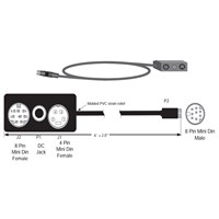 Poly (Polycom) Breakout box adapter cable for PowerCam