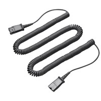 Poly (Plantronics) SPARE 10' EXT ULTRA BLACK CABLE