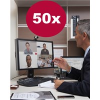 Poly (Polycom) RealPresence Desktop (50 users)