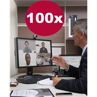 Poly (Polycom) RealPresence Desktop (100 users)