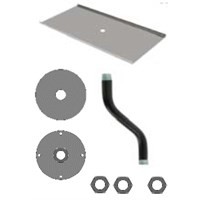 Offset Drop-Down Ceiling Mount for RoboTRAK Double Decker Mount