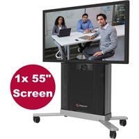 Poly (Polycom) Group 500 Media Center 1RT55 (With 1x 55" Screen)
