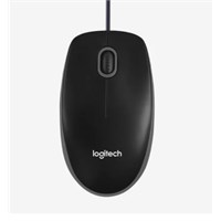 B100 Optical USB Mouse for Bus - BLACK-GREY 
(PROMO PRICE)
