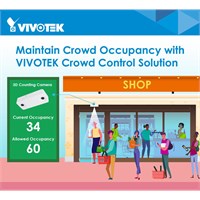 VIVOTEK Occupancy / Crowd Control Solution (Bundle with 1x SC8131 camera)