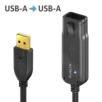 Data Series - USB 2.0 Active Extension - black - 30.0m