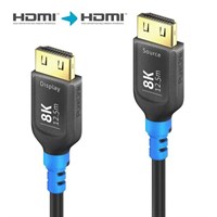 FlexInstall AOC HDMI Cable 8K 48Gbps 12.5m