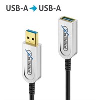 FiberX Series - USB 3.1 Fiber Optic Extension Cable - 50m