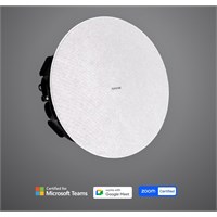 5.25" White Ceiling Networked Loudspkr