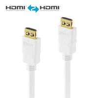 PureInstall 1,00m HDMI Cable - white - 1,00m