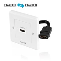 PureInstall 1 port HDMI Wallplate