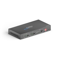 PureTools - 4x2 HDMI Matrix, 4K, HDR Digital and Analogue Audio, ARC and RS232