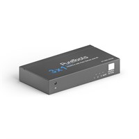 PureTools - 3x1 HDMI 2.0 Switch 4K (60Hz 4:4:4), HDR auto-switching, IR Remote, CEC pass-through.