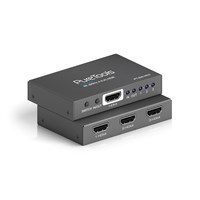 PureTools - HDMI Switcher 3x1, 4K (60Hz 4:4:4) + HDR