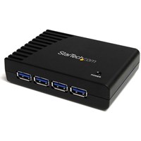StarTech 4 Port Black SuperSpeed USB 3.0. Hub