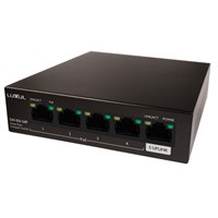4 Port Gigabit PoE+ Switch w/Uplink (58W PoE+) (UK)