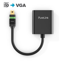 Mini DP/VGA Adapter - Ultimate Series - 0,15m - black