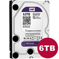 Western Digital 6TB Surveillance rated Hard drive - Purple / WD60PURX