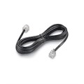 Poly (Plantronics) SPARE, CABLE ASSY, 4 COND W/MOD PLUG, BLACK, 36 IN LONG, CAD-FREE>