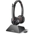 Poly (Plantronics) Savi 8220 UC, S8220-M C, D200 USB-A, OTH, STEREO, MSFT CERT, DECT, UK/EURO/AUS/NZ>