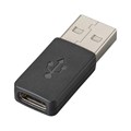 Poly (Plantronics) SPARE, ADAPTER, USB TYPE C TO TYPE A>