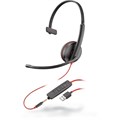 Poly (Plantronics) BLACKWIRE, C3215 USB-A, SINGLE UNIT>
