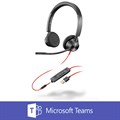 Poly (Plantronics) Blackwire 3325, BW3325-M USB-A (Microsoft Teams Edition)>