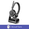 Poly (Plantronics) VOYAGER 4220 OFFICE, 2-WAY BASE, MS TEAMS, USB-C CABLE, EMEA>