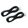 Poly (Polycom) Cable - Two (2) expansion microphone cables, 2.1m/7ft for Trio & SoundStation>