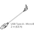Poly (Polycom) Trio 8800 - replacement USB 2.0 cable (with latch)>