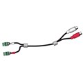 Poly (Polycom) Cable, HDX 9000 adapter for 2 x Phoenix ports to 2 x RCA(F)>