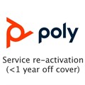 Poly (Polycom) Service re-activation fee, Group 700 EE IV 12x (less than 1yr off cover)>