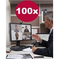 Poly (Polycom) RealPresence Desktop (100 users)>