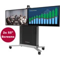 Poly (Polycom) Group 500 Media Center 2RT55 (With 2x 55" Screens)>