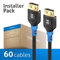 FlexInstall HDMI Cable 8K, 0.50m - Installer Pack 60pcs>