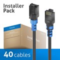FlexInstall Patchcable Cat.6A UTP 3.00m - Installer Pack 40pcs>
