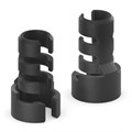FlexInstall Strain Relief Attachment 10pcs Set - black>