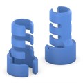 FlexInstall Strain Relief Attachment 10pcs Set - blue>